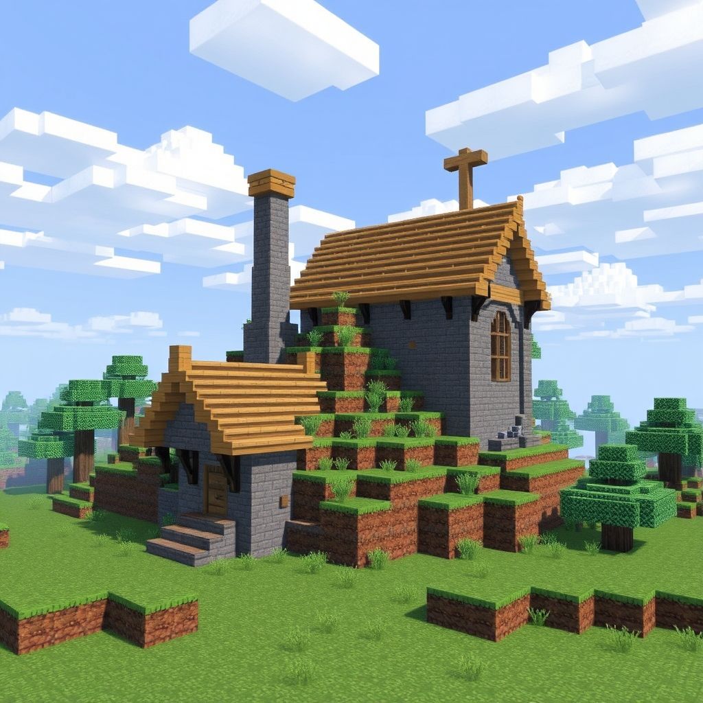 การสร้างสรรค์ที่ไร้ขอบเขตใน Minecraft